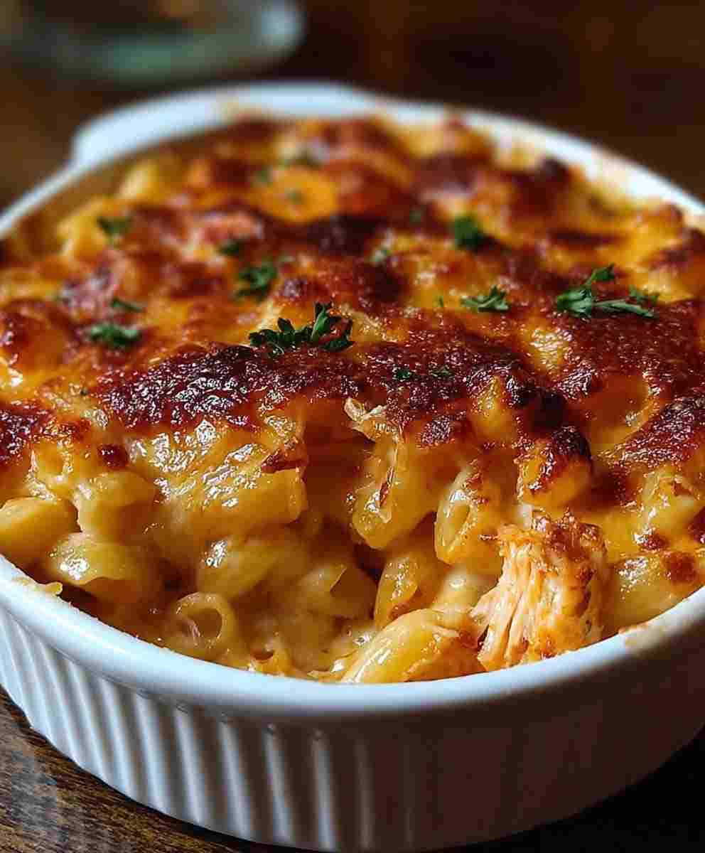 BBQ Chicken Mac and Cheese