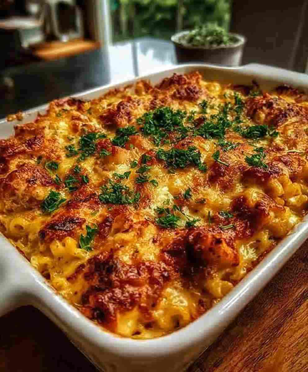 BBQ Ranch Chicken Casserole