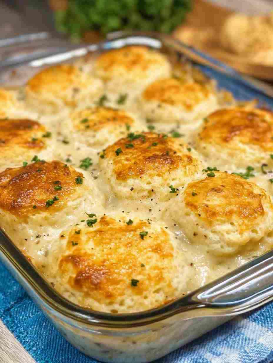 Biscuits and Gravy Casserole