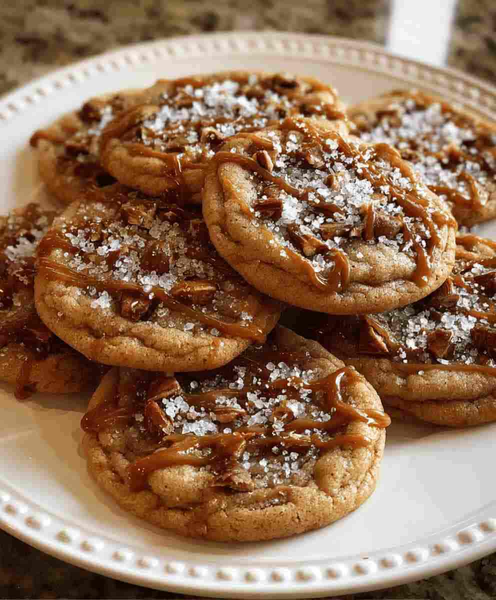 Brown Butter Toffee Cookies