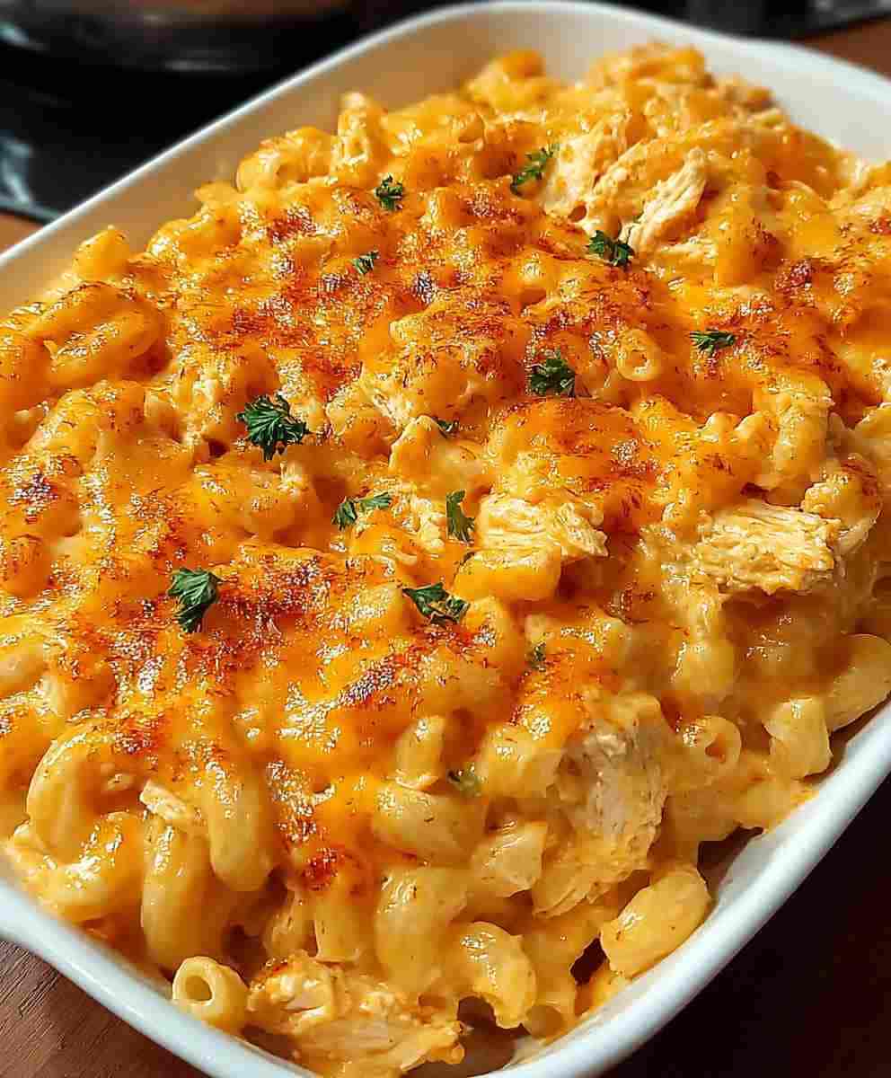 Buffalo Chicken Mac and Cheese