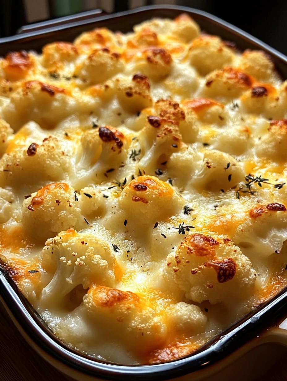Cheesy Cauliflower Casserole