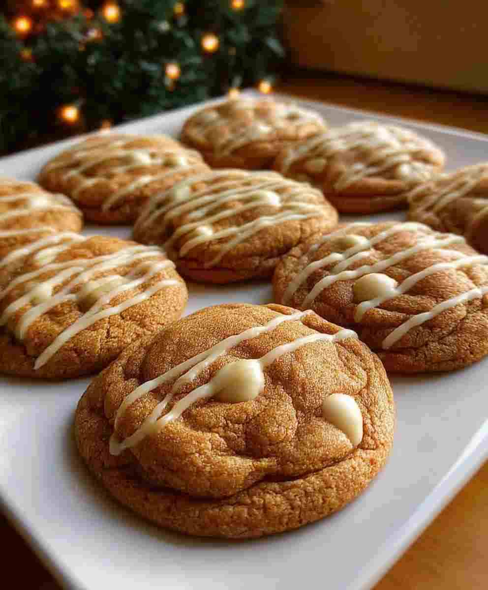 Chewy Maple Cinnamon Cookies