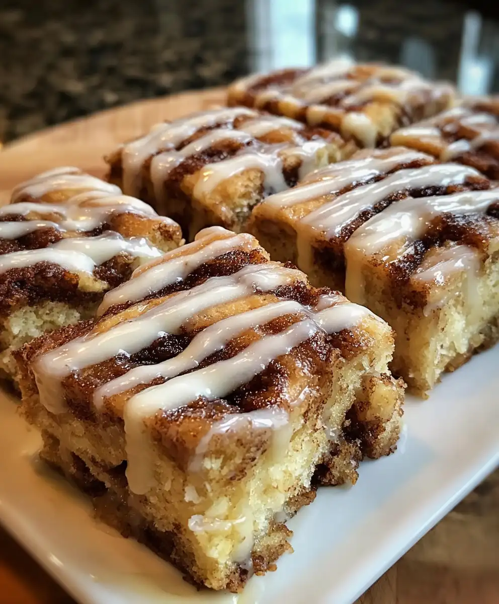 Cinnamon Roll Bliss Bars