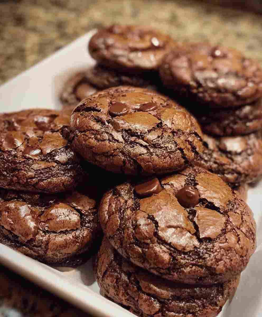 Cookies Made from Brownie Mix