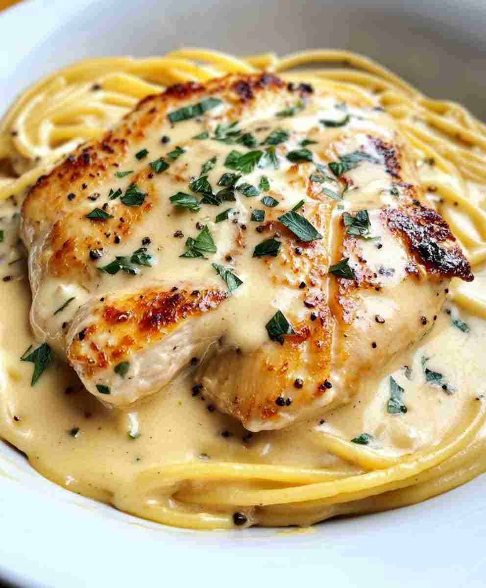 Creamy Angel Chicken Pasta