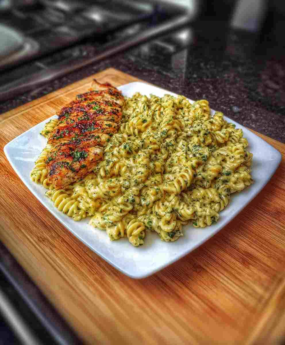 Creamy Garlic Parmesan Chicken Pasta