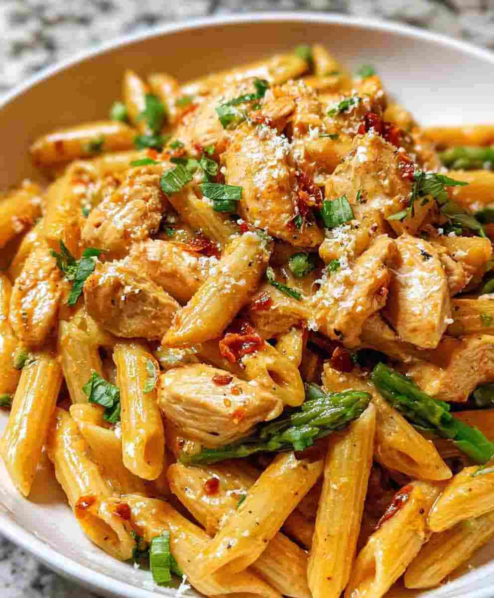 Spicy Chicken Chipotle Pasta