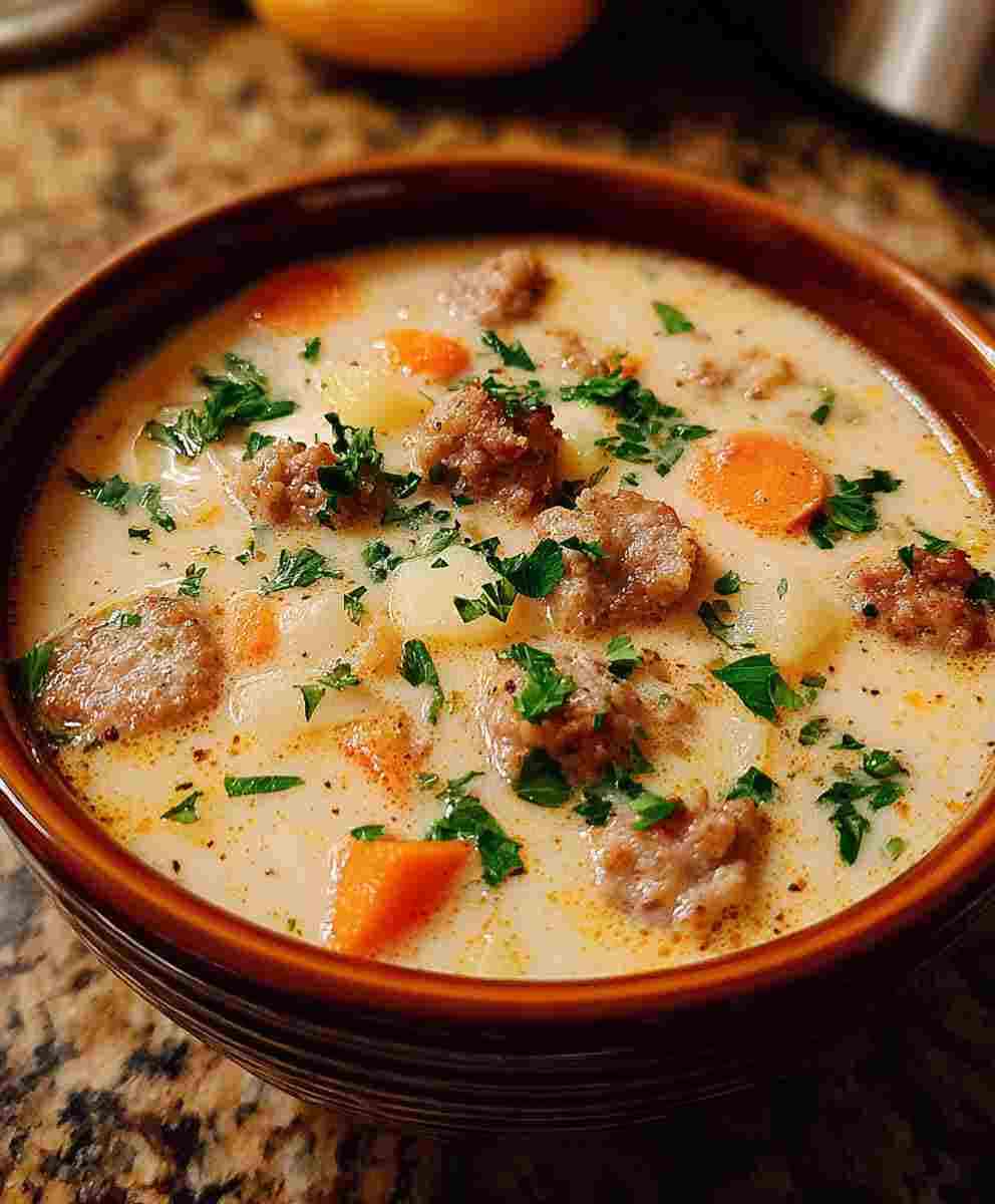 Creamy Italian Sausage Soup