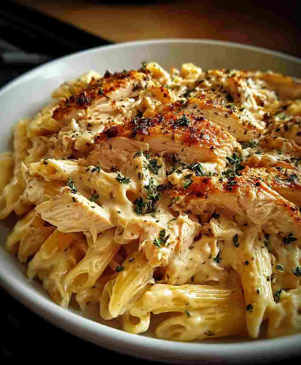 Creamy Rotisserie Chicken Pasta