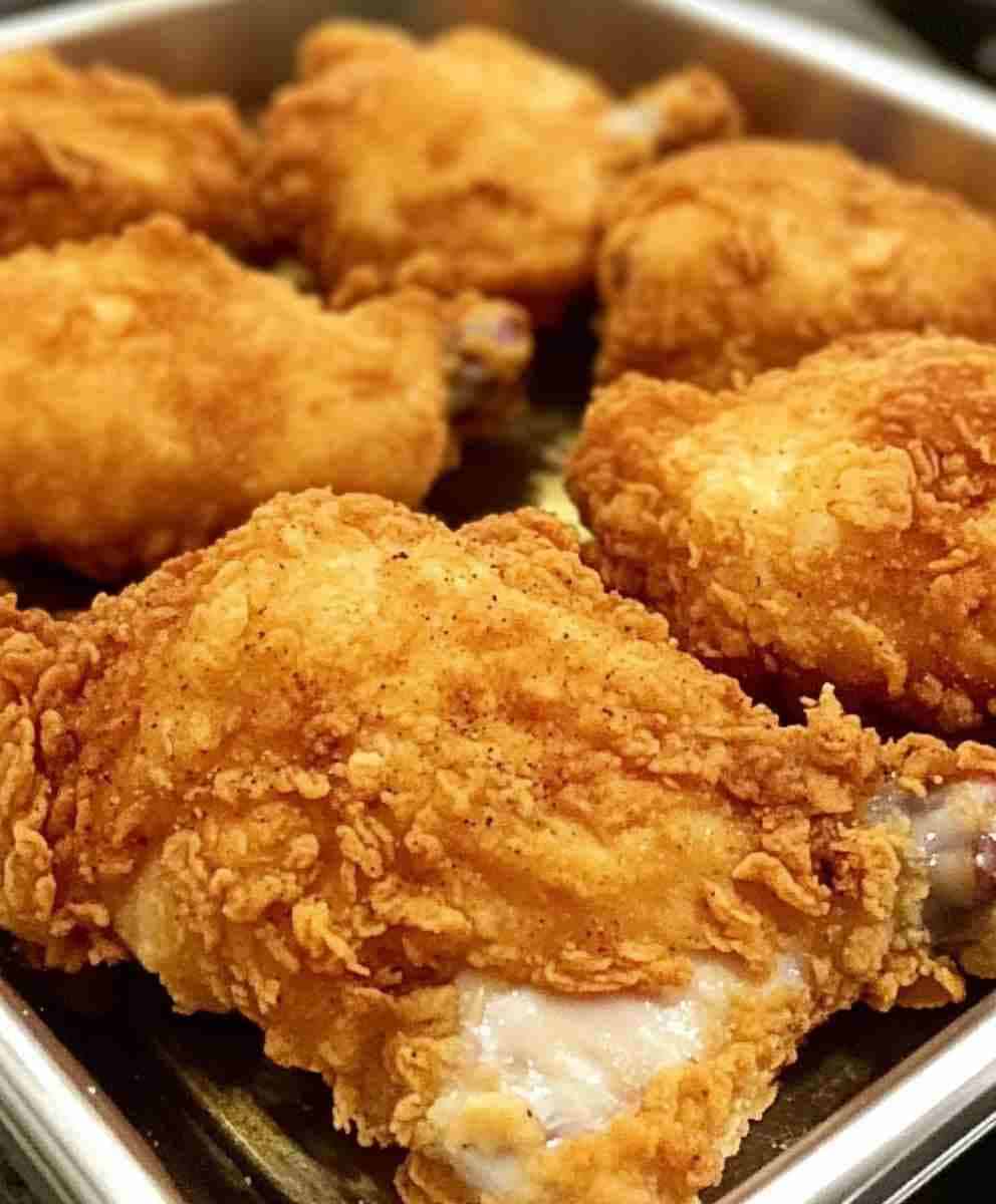 Crispy Oven-Baked Fried Chicken