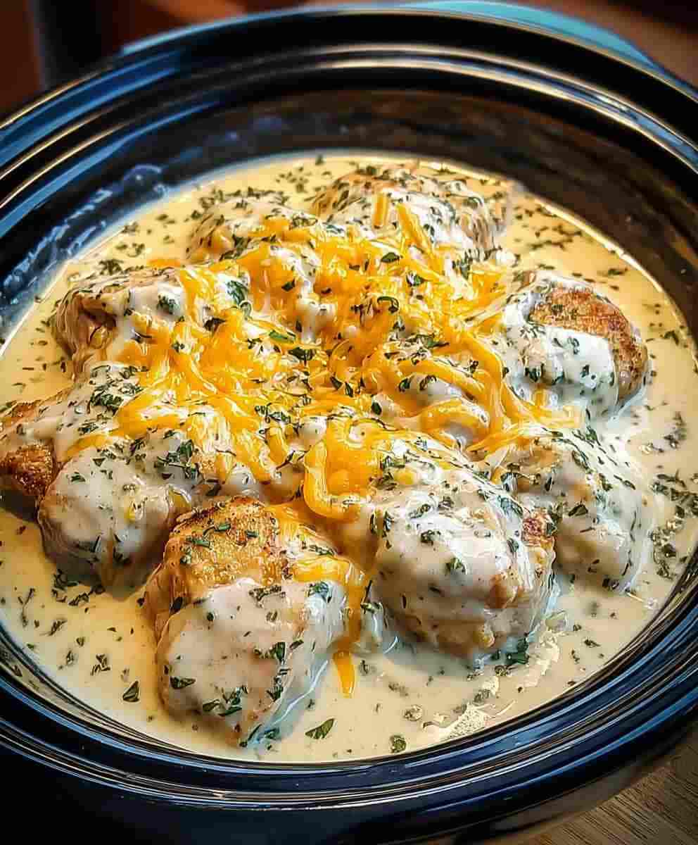 Crock Pot Creamy Ranch Chicken