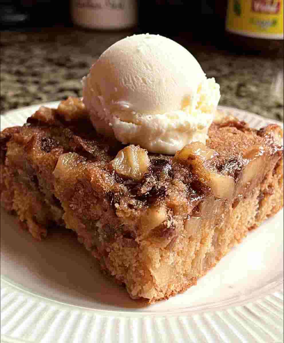 Fresh Apple Crazy Cake