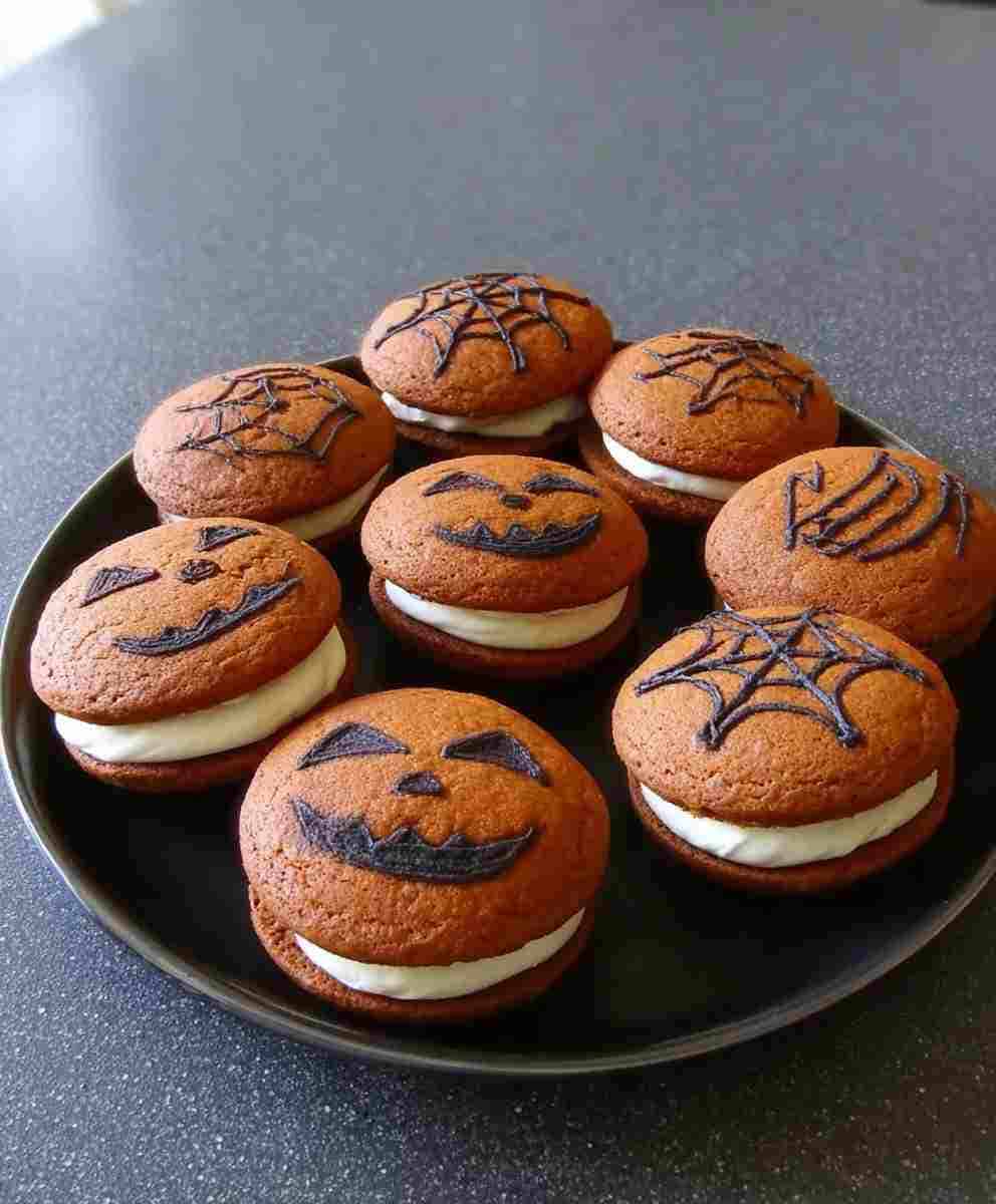 Halloween Pumpkin Whoopie Pies