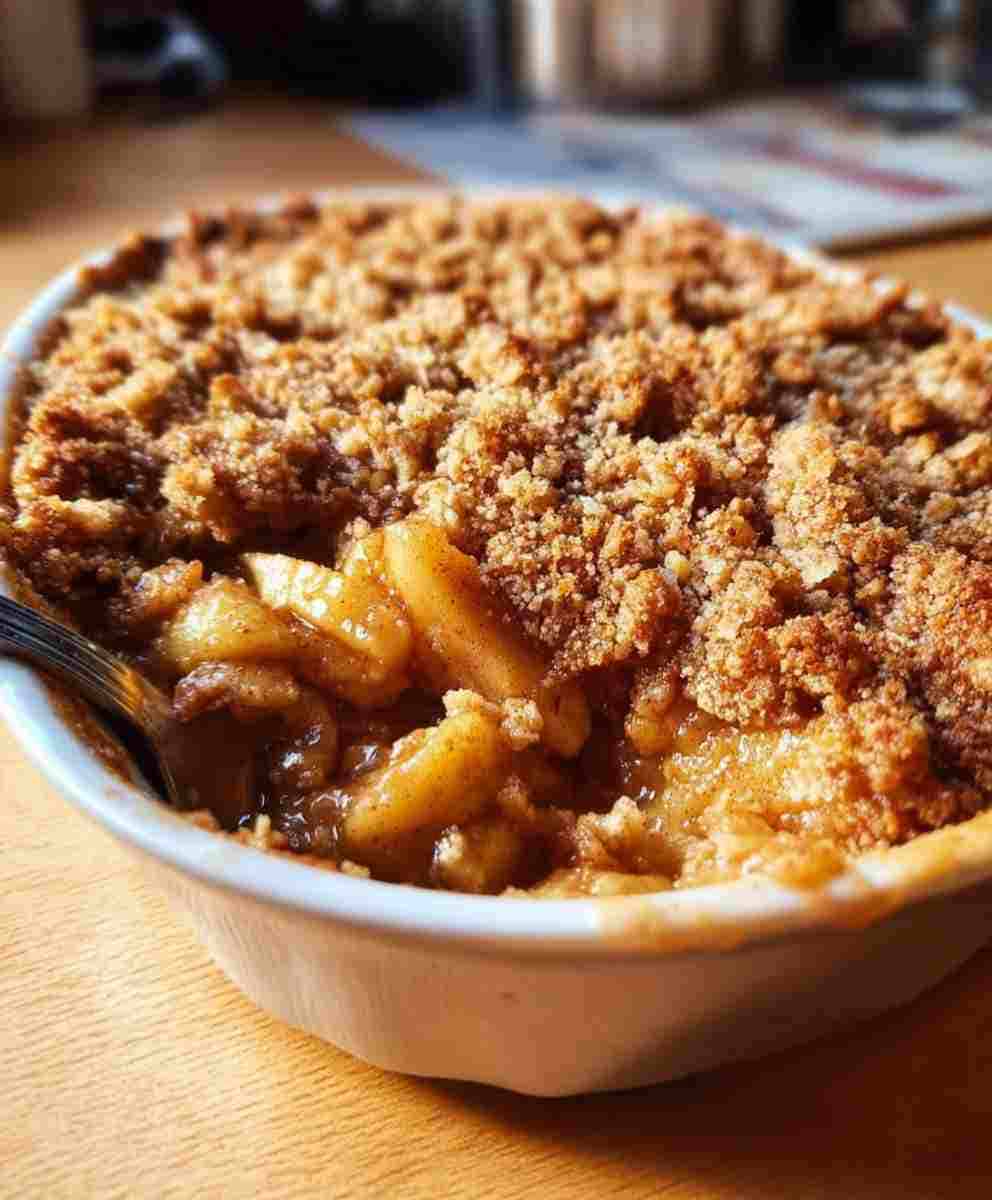 Homemade Apple Crumble