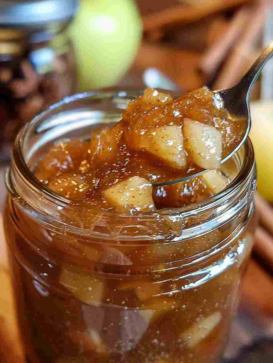 Homemade Caramel Apple Jam