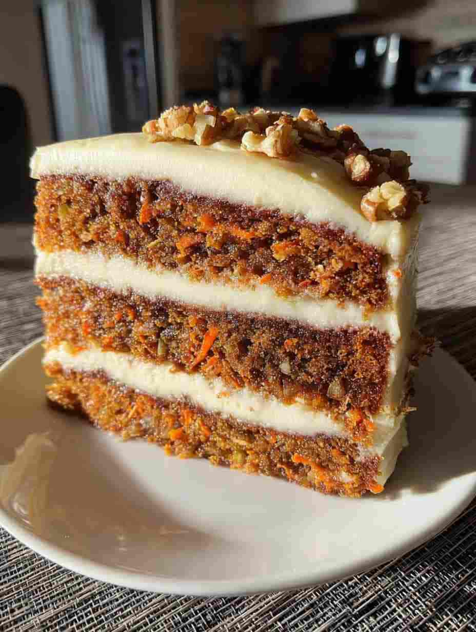 Irresistible Carrot Cake with Cream Cheese Frosting