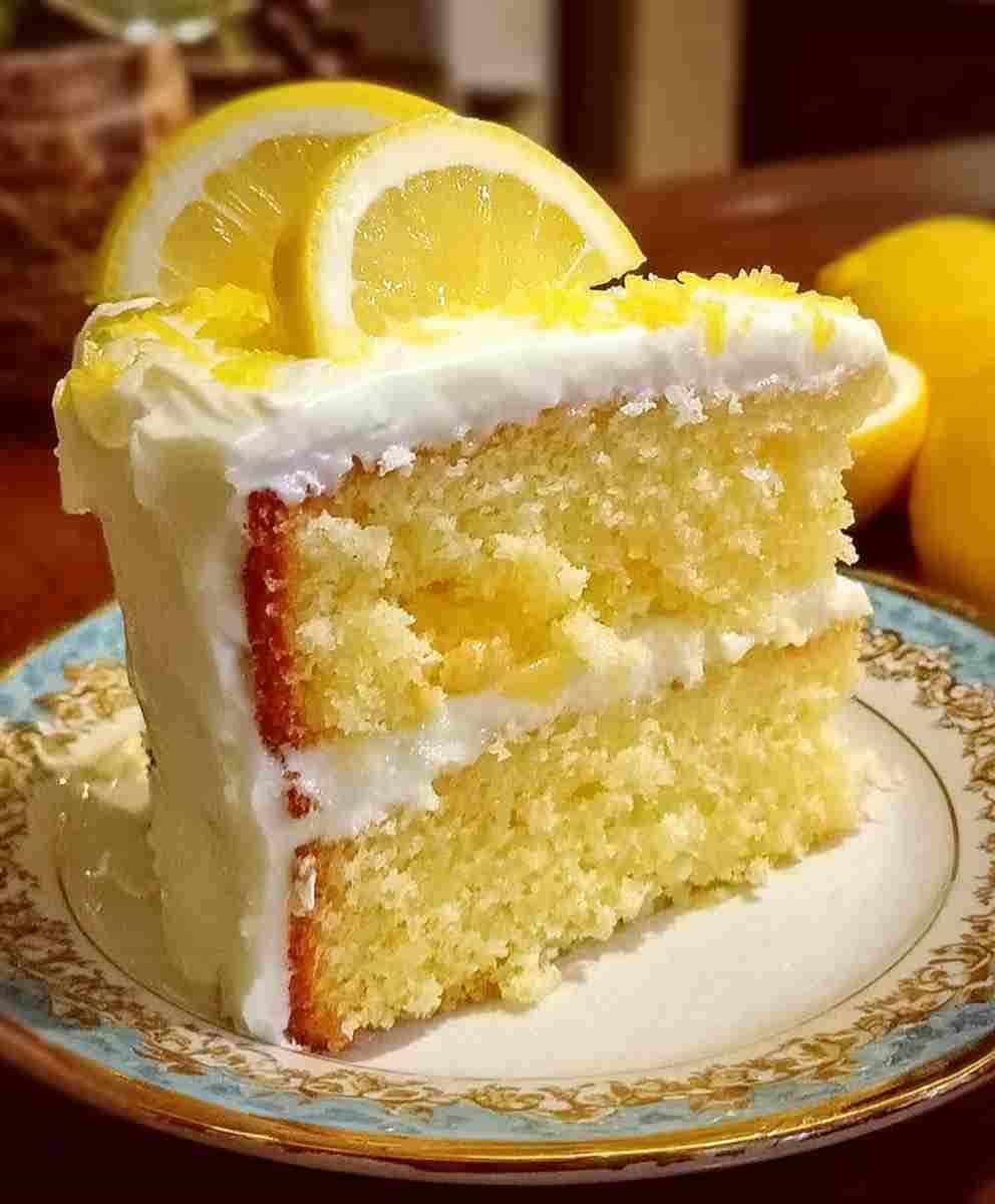 Lemon Heaven Cake