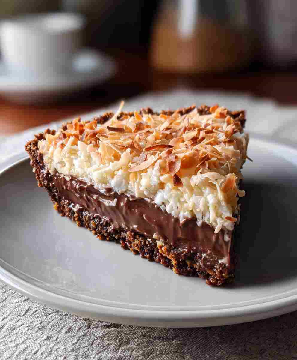 No-Bake German Chocolate Pie