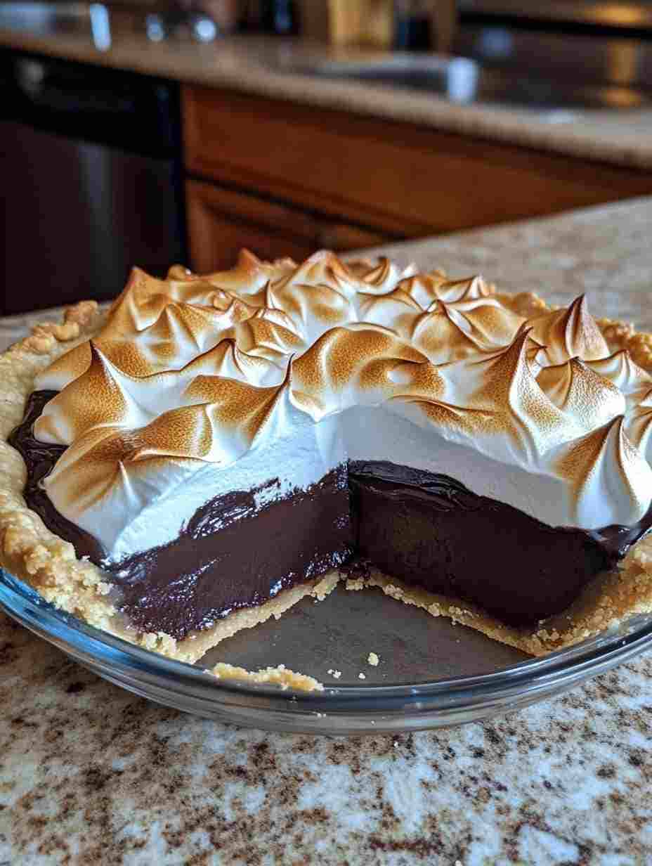 Old-Fashioned Chocolate Pie