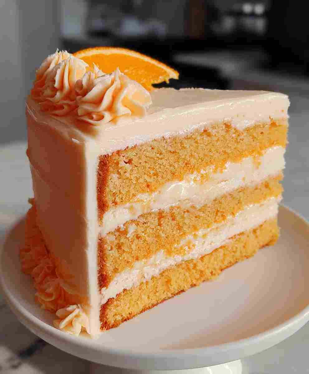Orange Creamsicle Cake