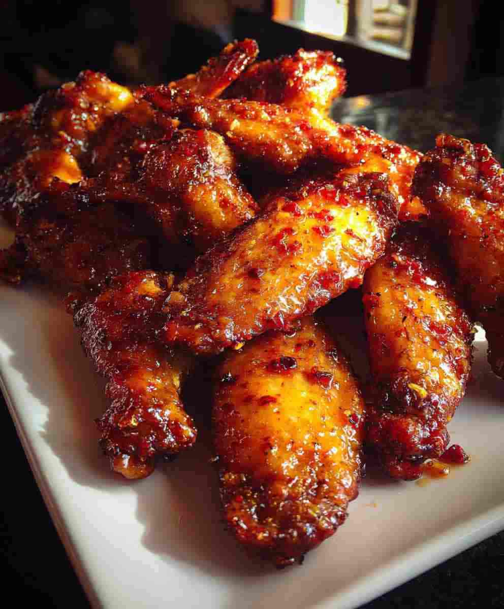 Pineapple Cowboy Candy Chicken Wings