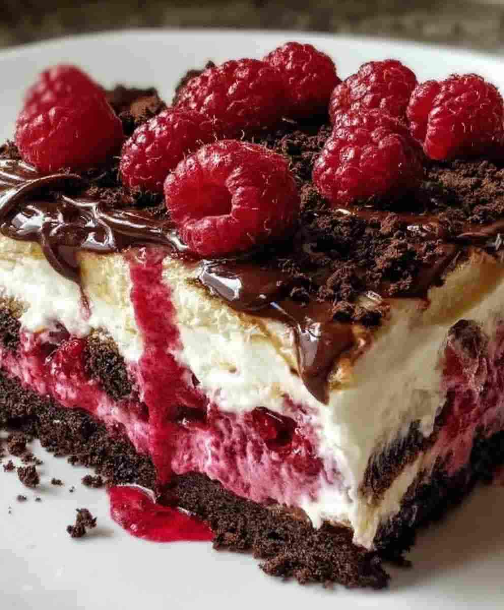 Raspberry Chocolate Lasagna