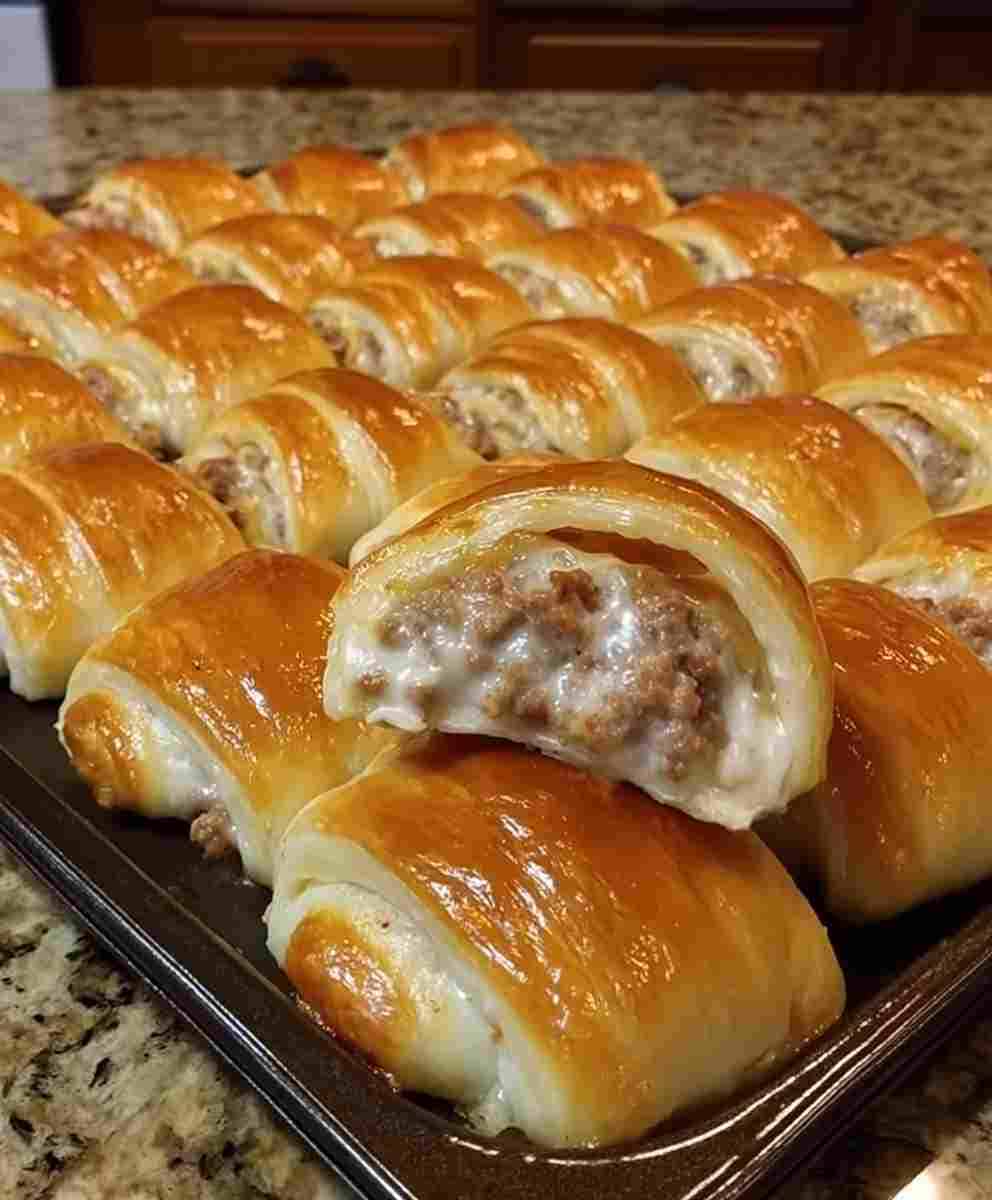 Sausage Cream Cheese Crescents