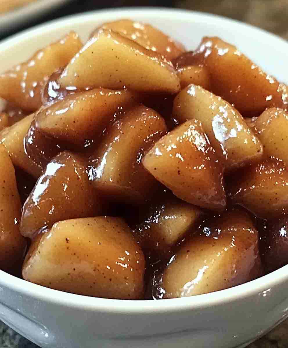 Slow Cooker Cracker Barrel Fried Apples