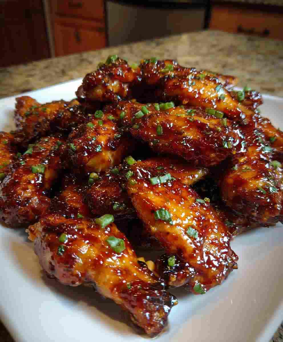 Sticky Pineapple-Teriyaki Chicken Wings
