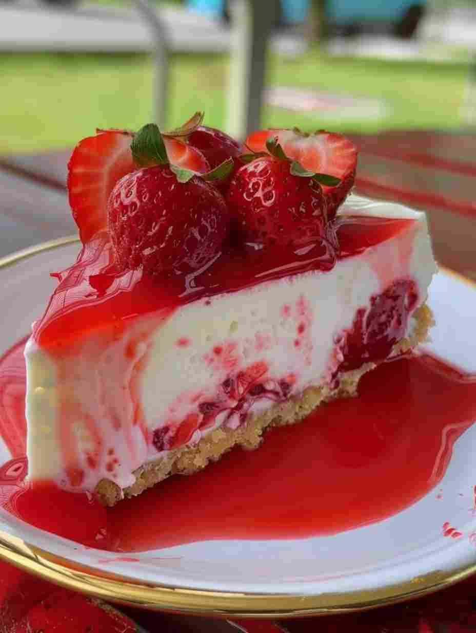 The Best Strawberry Cheesecake Recipe