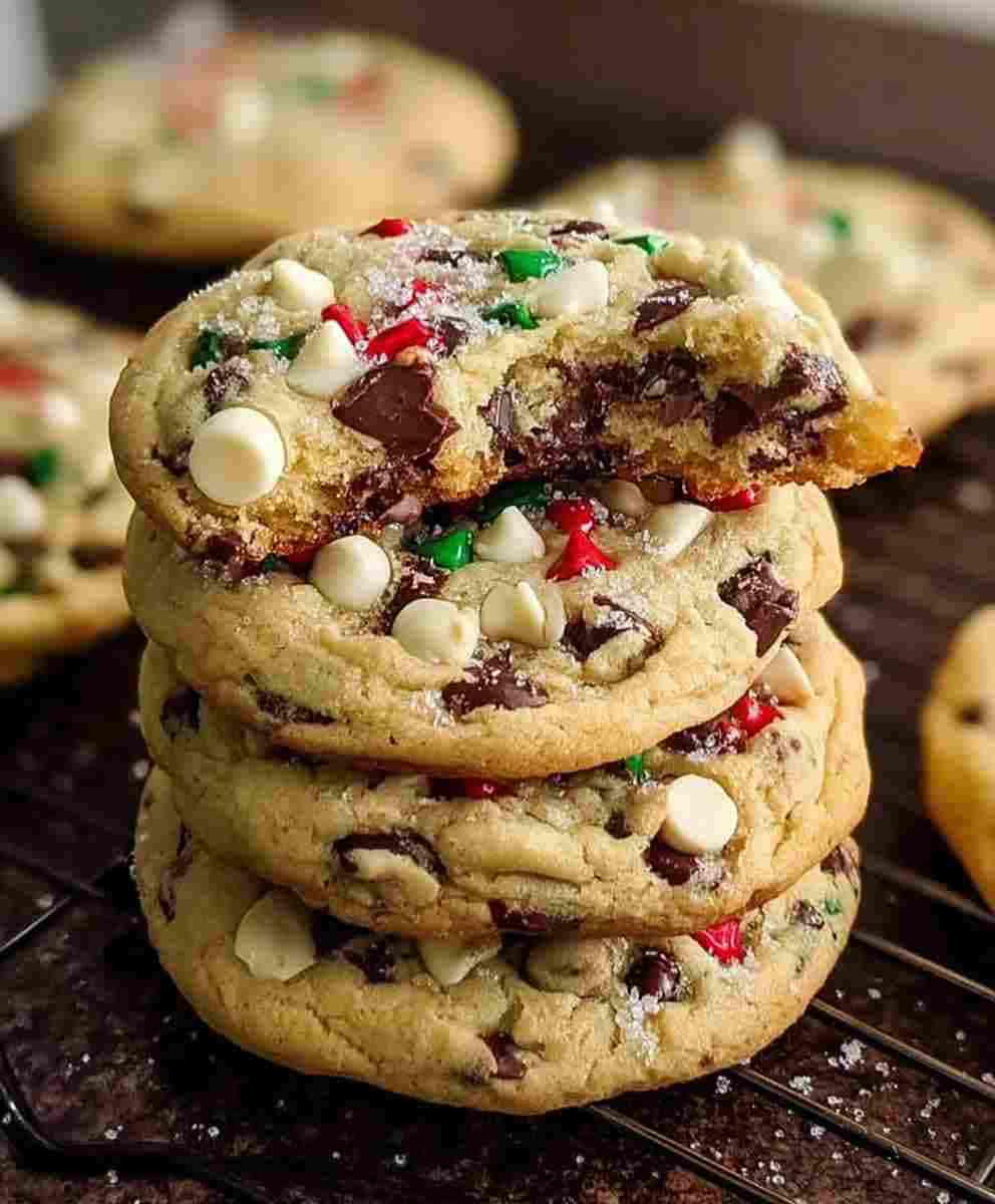 Winter Wonderland Chocolate Chip Cookies