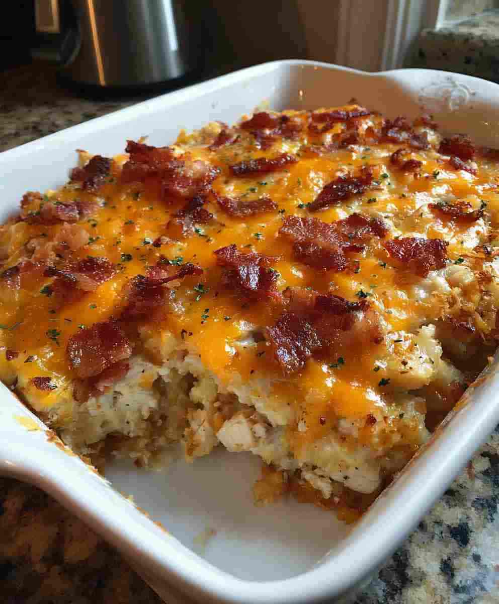 Crack Chicken Casserole