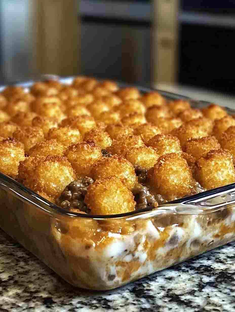 Easy Tater Tot Casserole