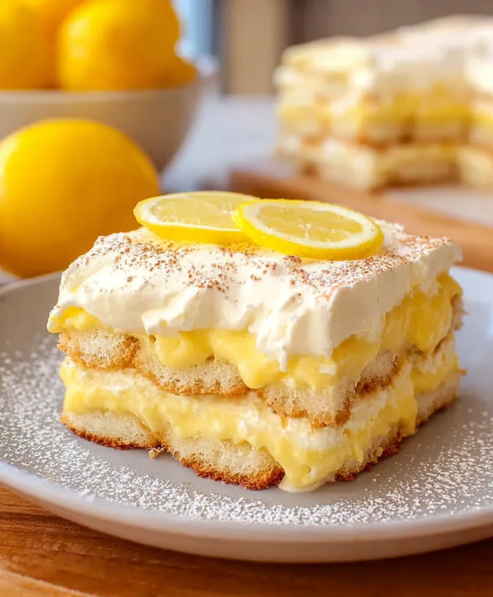 Lemon Tiramisu