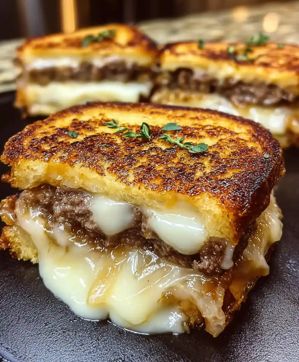Patty Melts with Secret Sauce