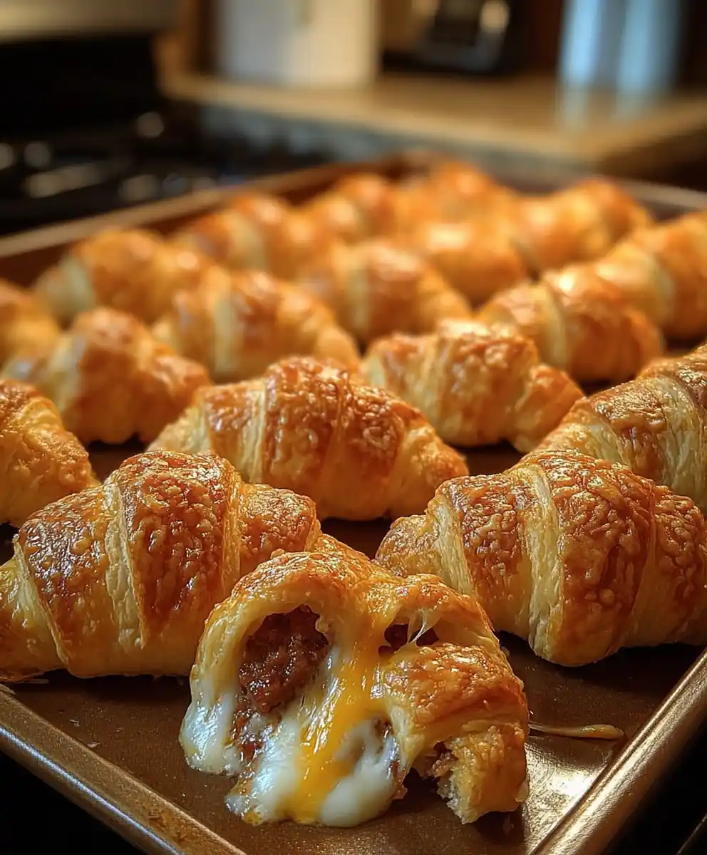 Rotel Sausage Cream Cheese Crescents